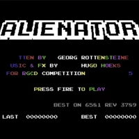 alienator Commodore 64 game
