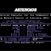 asteroid_v2 Commodore 64 game
