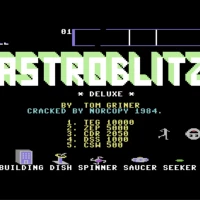 astroblitz Commodore 64 game