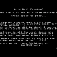 acidballprv Commodore 64 game