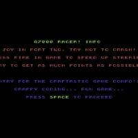 g7000racer! Commodore 64 game