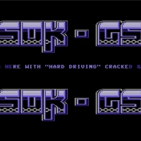 Hard Drivin' - SOK Commodore 64 game