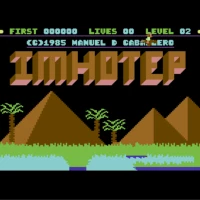 imhotep Commodore 64 game