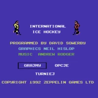INT.ICE HOCKEY Commodore 64 game