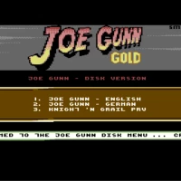 joe gunn menu Commodore 64 game