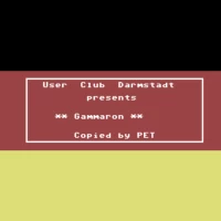 Gammaron (UCD   PET) Commodore 64 game