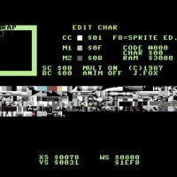 graphic_editor(j.fox) Commodore 64 game