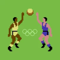 International Backetball - JH & MC Commodore 64 game