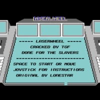laser wheel _tsr Commodore 64 game