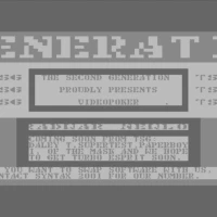 Videopoker - TSG Commodore 64 game