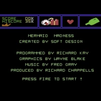 Mermaid Madness - CCS Commodore 64 game