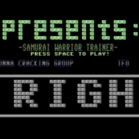 samuraiwarrior Commodore 64 game