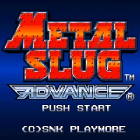 Metal Slug Advance Gameboy Advance game