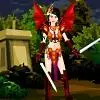 Girl Power Warrior Dress Up Dress-up game
