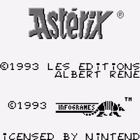 Asterix (Europe) Gameboy game